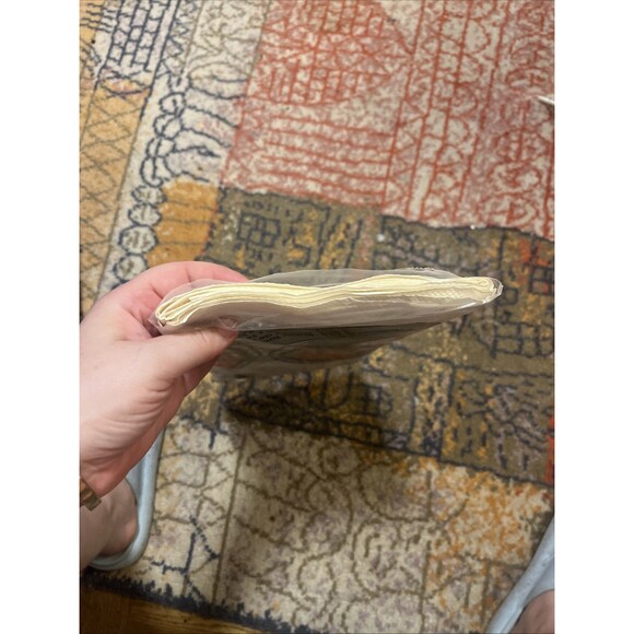 Vintage~NOS~Turkey Thanksgiving Paper Tablecloth~Creations Plus 50X94 - Picture 6 of 6